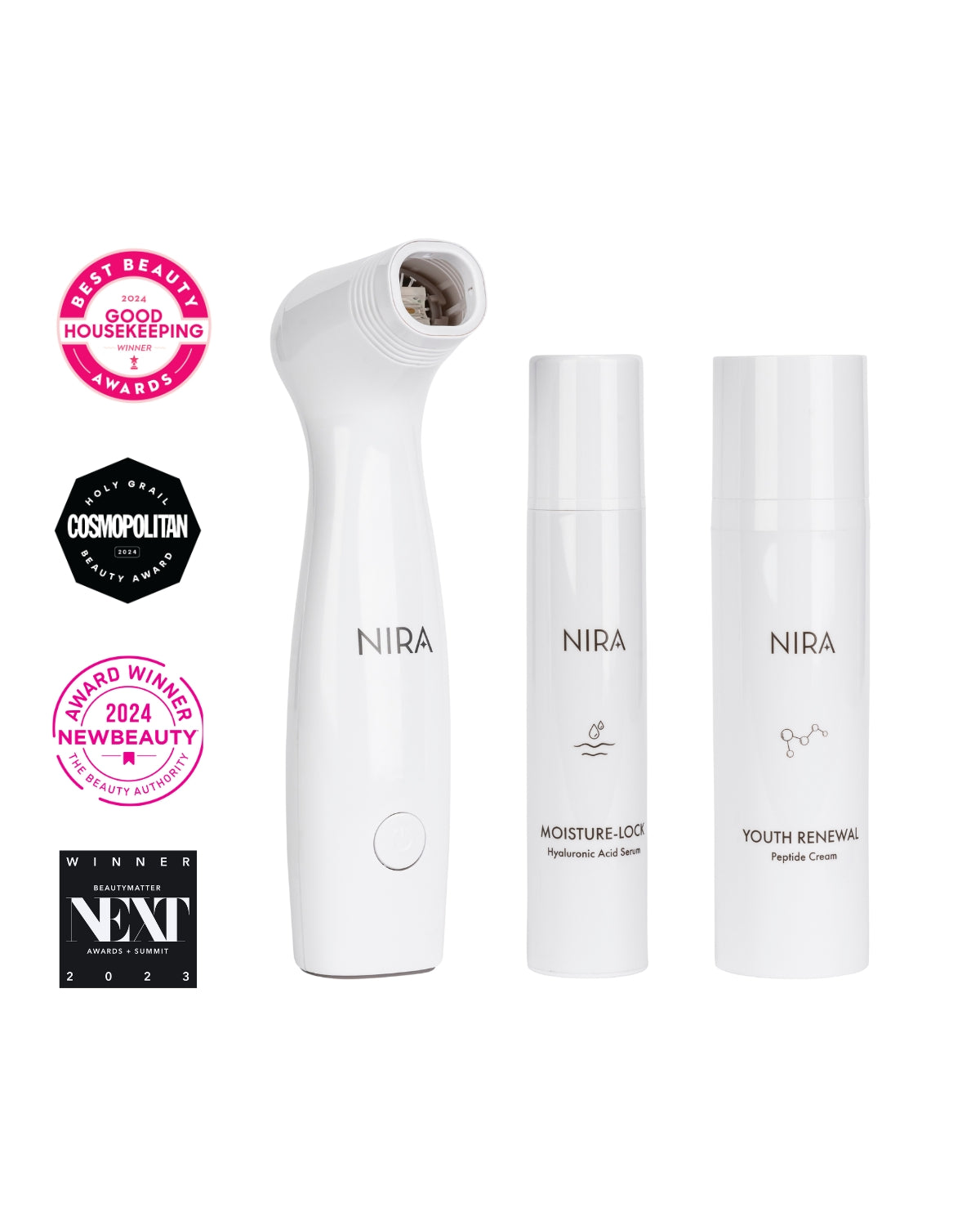 Collection NIRA Pro Laser et soins de la peau 